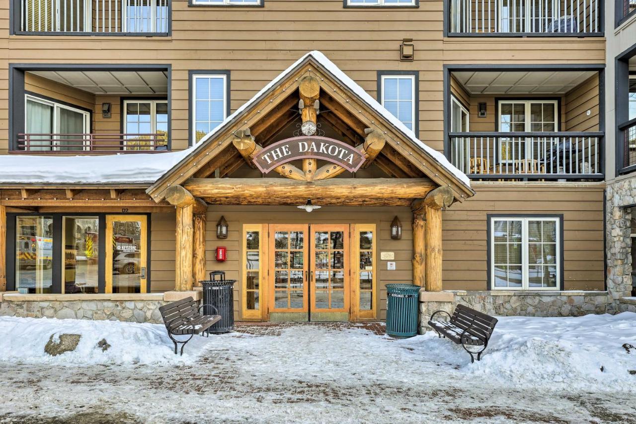 Keystone Ski Condo With Mtn View - Walk To Gondola! Eksteriør billede