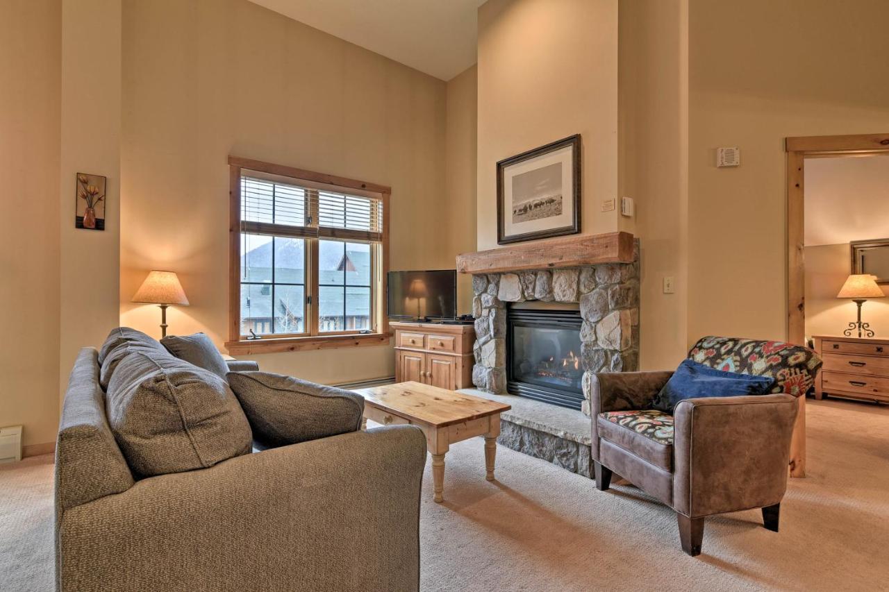 Keystone Ski Condo With Mtn View - Walk To Gondola! Eksteriør billede